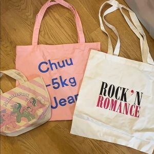 Kawaii cute eco bag set